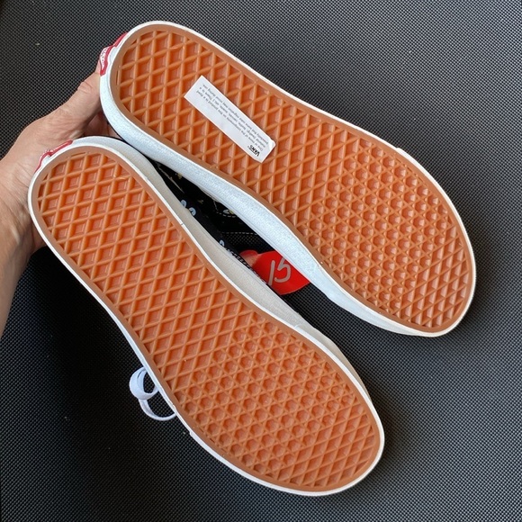 Vans Old Skool Trippy Grin Floral Black Men's Classic Skate Shoes - Picture 6 of 7